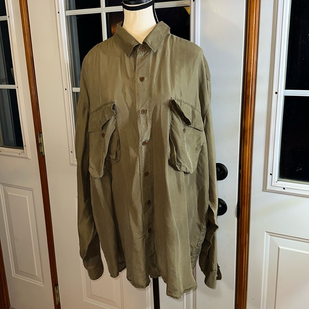 Vintage Equilibrium Silk Dress Shirt